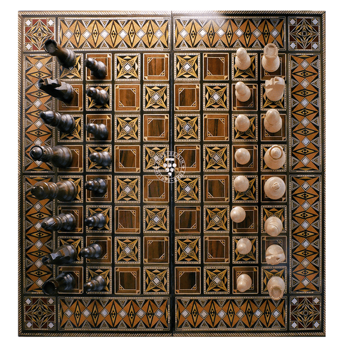 Wooden Backgammon 3