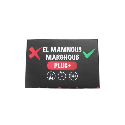 Card Game: El Mamnou3 Marghoub