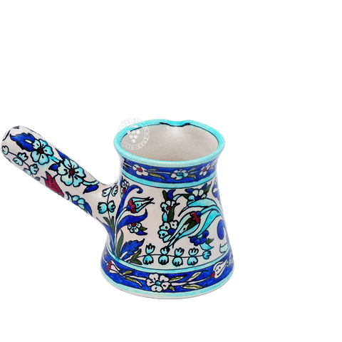 Damascene Qishani Coffee Pot