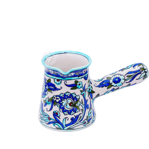 Damascene Qishani Coffee Pot