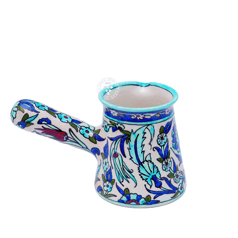 Damascene Qishani Coffee Pot