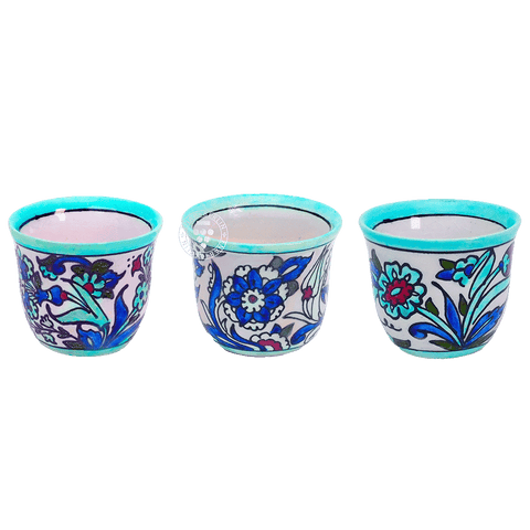 Coffee Cup Set of 3 "Prosperity - Blessing - Grace" "رزق - بركة - نعمة" 2