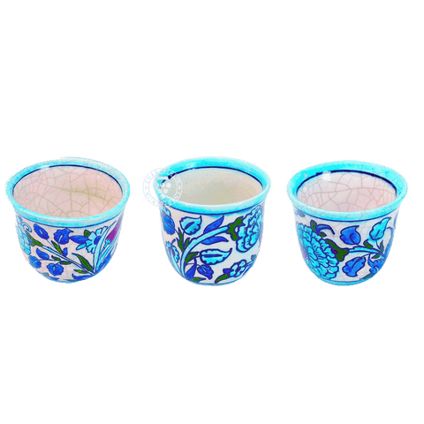 Coffee Cup Set of 3 "Blessing - Joy - Goodness" "بركة - هنا - خير" 2