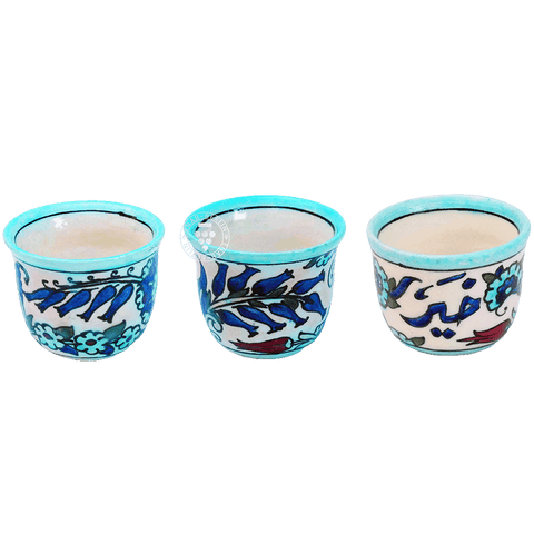 Coffee Cup Set of 3 "Goodness - Other Designs" "خير - رسمات اخرى"