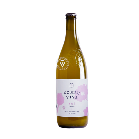 Cha Camelia: Kombucha Kombu Viva Rose Alkoholfrei