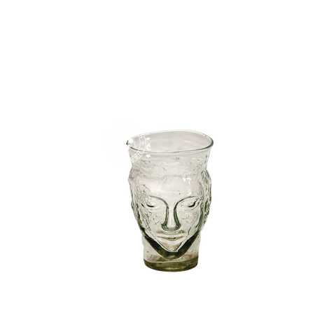 Transparent Head-Shaped Tumbler