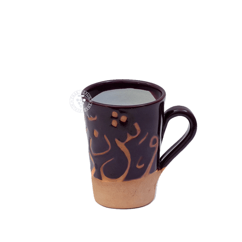 Artisan Mug with Arabic Letter Design