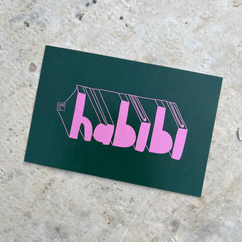 Postcard Habibi YELLOW