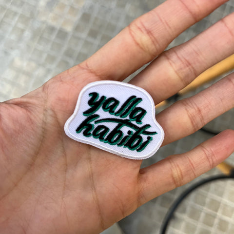 Stick-on Patch Yalla Habibi (يلا حبيبي)