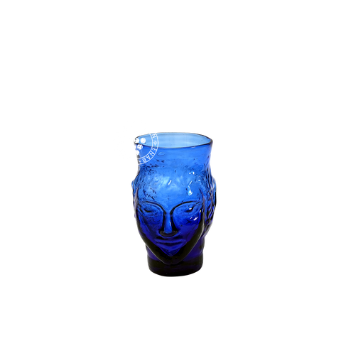 Artisan Blue Head-Shaped Tumbler