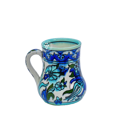 Damascene Qishani Milk Jug