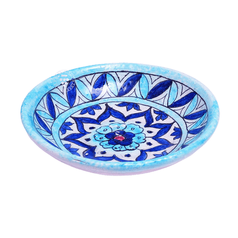 Traditional Qishani Round Plate 2