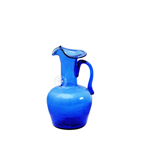 Artisan Blue Oil Jug