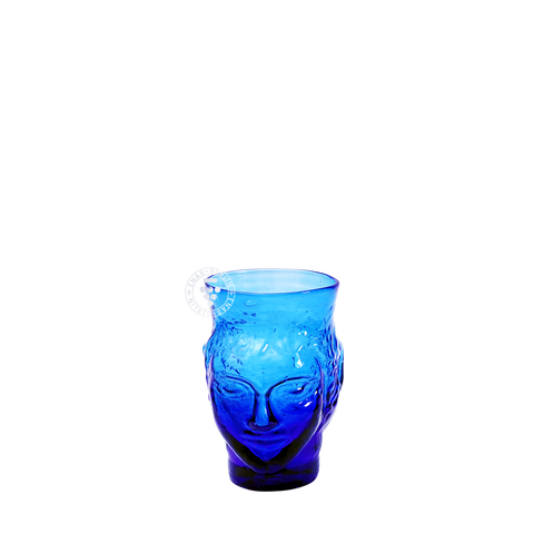 Artisan Blue Head-Shaped Tumbler