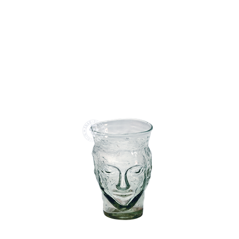 Transparent Head-Shaped Tumbler