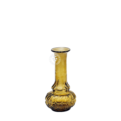 Amber Almond-Shaped Vase