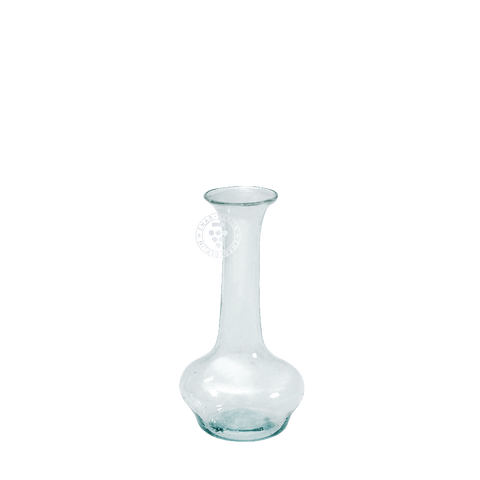 Transparent Lily Glass Vase