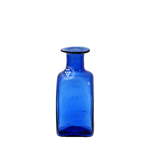 Small Blue Square Bottle